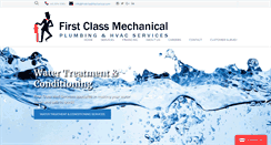 Desktop Screenshot of firstclassmechanical.com